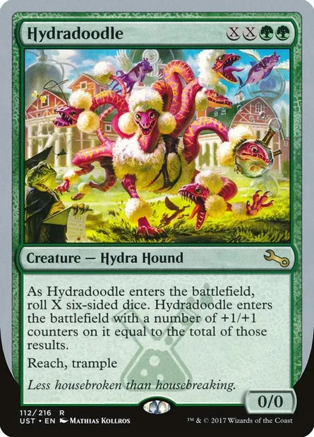 Hydradoodle, Magic card UST 112 — Unstable set