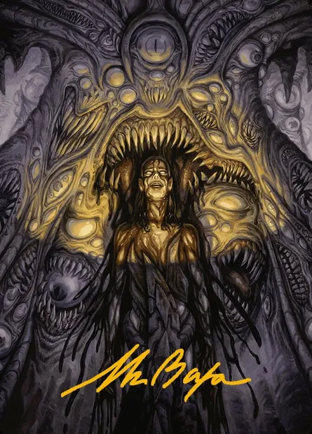 Chthonian Nightmare // Chthonian Nightmare, carte Magic AMH3 37 — extension Modern Horizons 3 Art Series