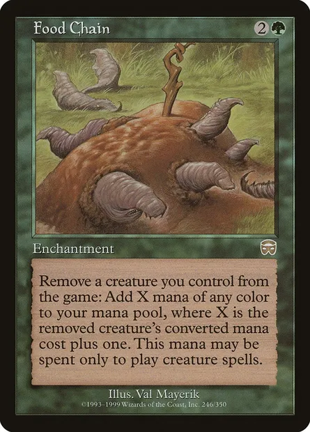 Food Chain, Magic card MMQ 246 — Mercadian Masques set