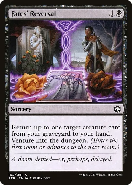 Fates' Reversal, Magic card AFR 102 — Adventures in the Forgotten Realms set