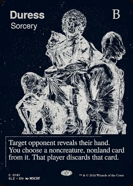 Duress, Magic card SLZ 161 — The Zeta Set set
