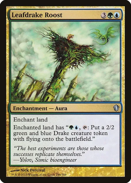 Leafdrake Roost, Magic card C13 196 — Commander 2013 set