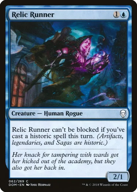 Relic Runner, Magic card DOM 62 — Dominaria set