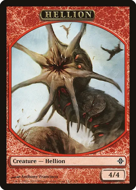 Hellion, carte Magic TROE 3 — extension Rise of the Eldrazi Tokens