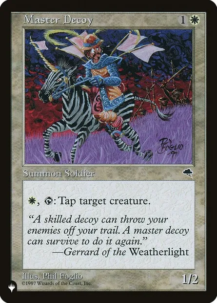Master Decoy, Magic card PLST TMP-29 — The List set