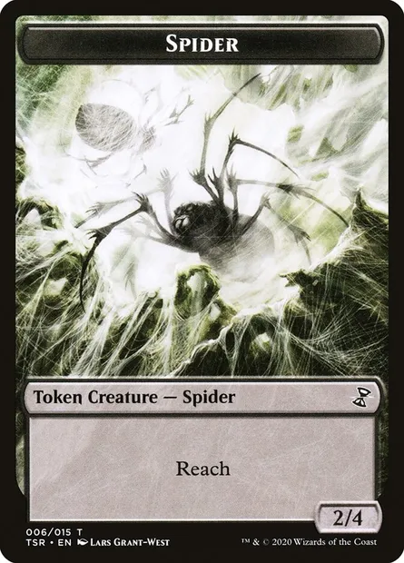 Spider, Magic card TTSR 6 — Time Spiral Remastered Tokens set