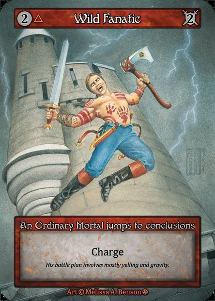 Wild Fanatic, Sorcery card GOT 199 — Gothic set
