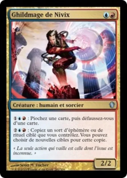 Ghildmage de Nivix, carte Magic C13 202 — extension Commander 2013