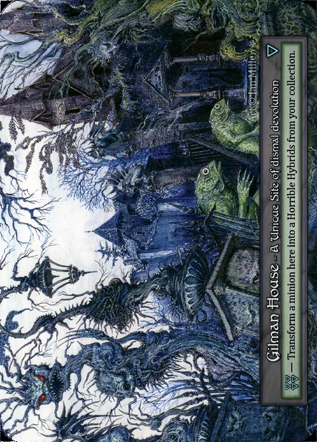 Gilman House, carte Sorcery GOT 391 — extension Gothic