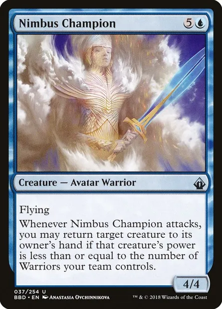 Nimbus Champion, Magic card BBD 37 — Battlebond set