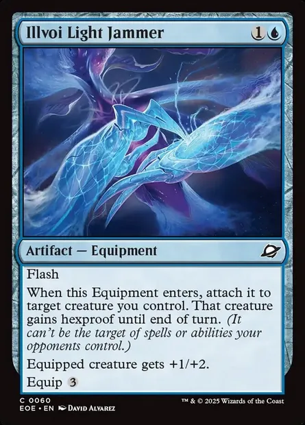 Illvoi Light Jammer, Magic card EOE 60 — Edge of Eternities set