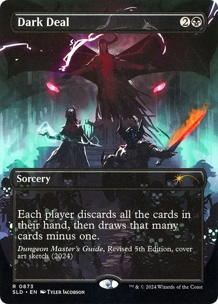 Dark Deal, Magic card SLD 873 — Secret Lair Drop set