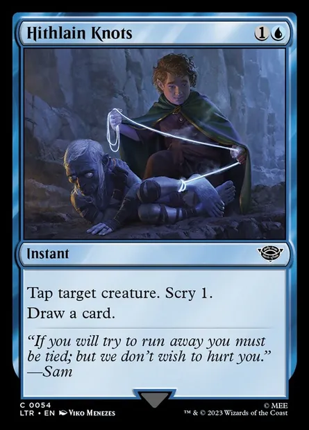 Hithlain Knots, Magic card LTR 54 — The Lord of the Rings: Tales of Middle-earth set