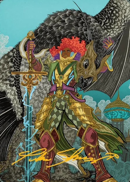 Caradora, Heart of Alacria // Caradora, Heart of Alacria, Magic card ADFT 3 — Aetherdrift Art Series set