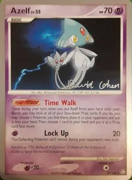 Azelf Lv.55, Pokémon card WCD09 019 — World Championship Decks 2009 set