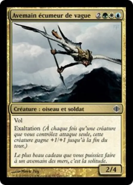 Avemain écumeur de vague, carte Magic ALA 207 — extension Les éclats d'Alara
