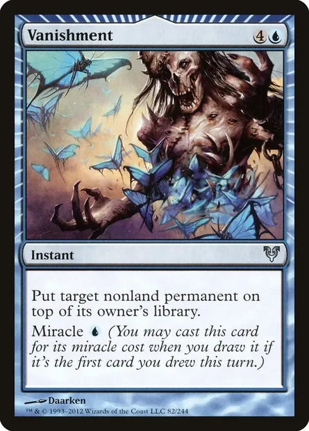 Vanishment, Magic card AVR 82 — Avacyn Restored set