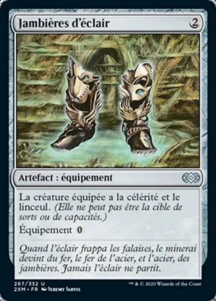 Jambières d'éclair, carte Magic 2XM 267 — extension Double Masters