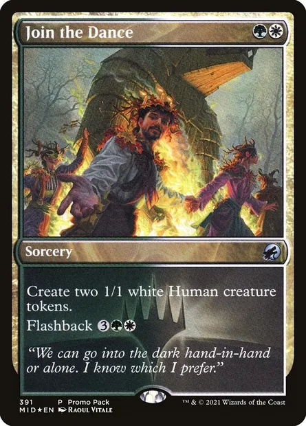 Join the Dance, Magic card MID 391 — Innistrad: Midnight Hunt set