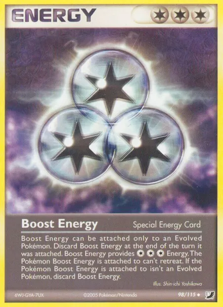 Boost Energy, Pokémon card UF 98 — Unseen Forces set