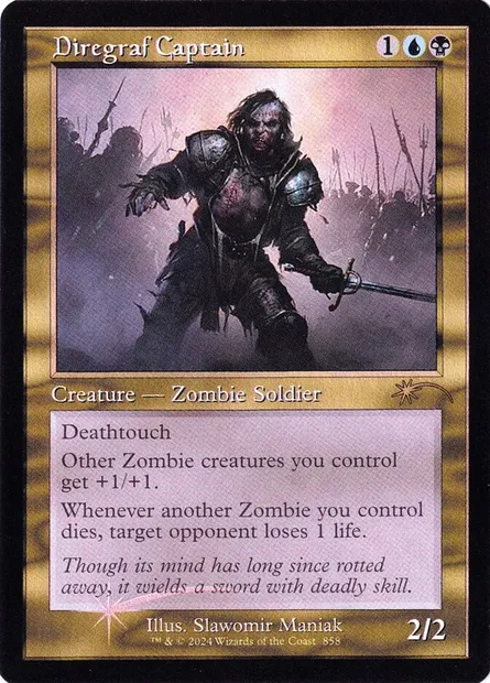 Diregraf Captain, Magic card SLD 858 — Secret Lair Drop set