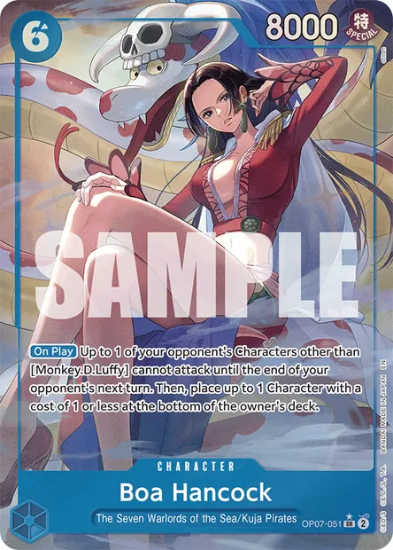 Boa Hancock, One Piece card OP07-051 — 500 YEARS IN THE FUTURE set