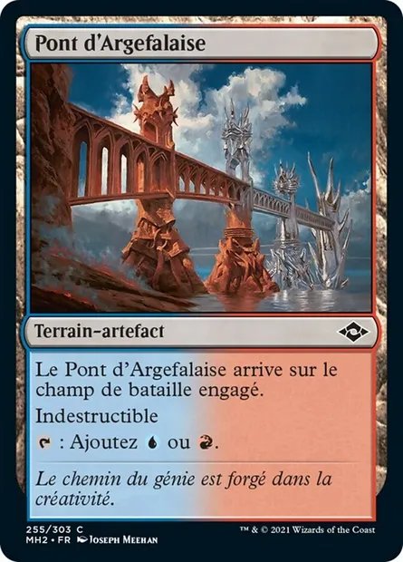 Pont d'Argefalaise, carte Magic MH2 255 — extension Horizons du Modern 2