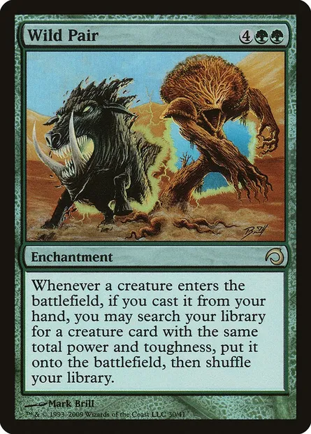 Wild Pair, Magic card H09 30 — Premium Deck Series: Slivers set