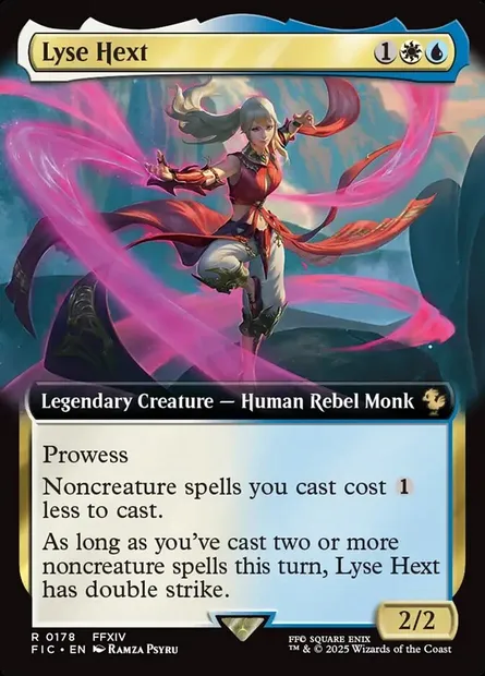 Lyse Hext, Magic card FIC 178 — Final Fantasy Commander set