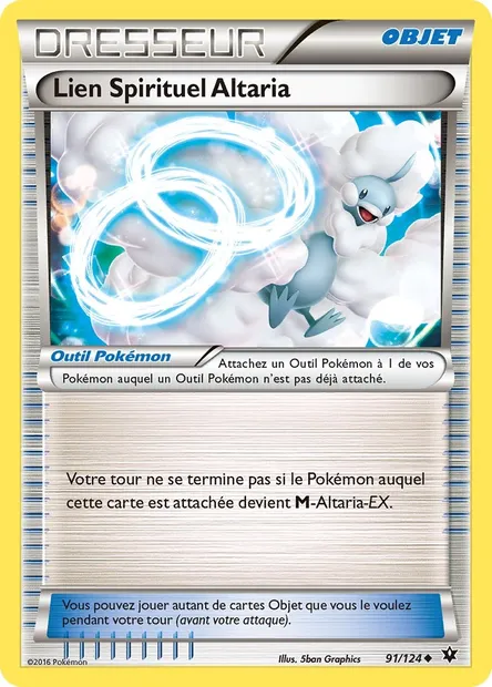 Lien Spirituel Altaria, carte Pokémon FCO 91 — extension Impact des Destins
