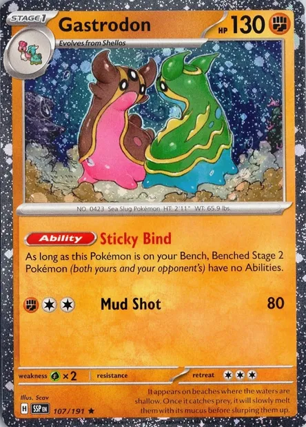 Tritosor, carte Pokémon TDX 107-5 — extension Theme Deck & Blisters Exclusives