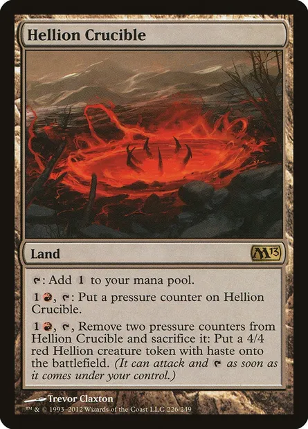 Hellion Crucible, Magic card M13 226 — Magic 2013 set