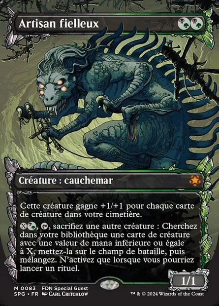 Artisan fielleux, carte Magic SPG 83 — extension Special Guests