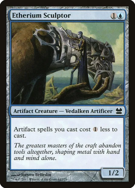Etherium Sculptor, Magic card MMA 44 — Modern Masters set