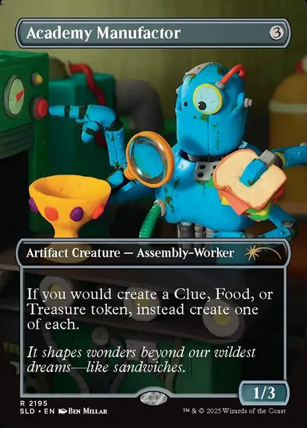 Academy Manufactor, Magic card SLD 2195 — Secret Lair Drop set