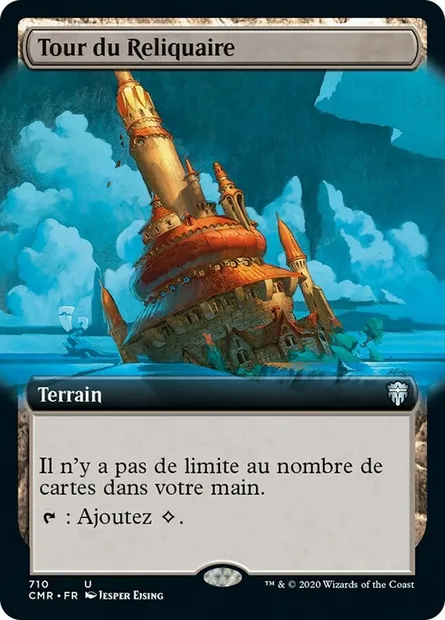 Tour du Reliquaire, carte Magic CMR 710 — extension Commander Legends