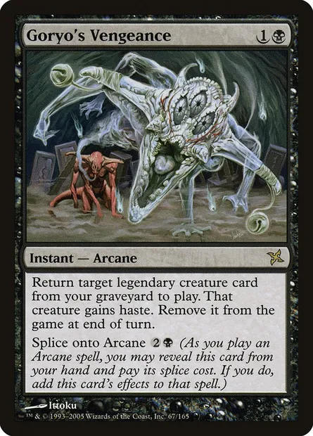 Goryo's Vengeance, Magic card BOK 67 — Betrayers of Kamigawa set