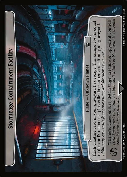 Stormcage Containment Facility, Magic card WHO 600 — Doctor Who set