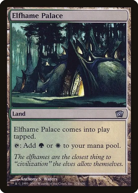 Elfhame Palace, Magic card 8ED 324★ — Eighth Edition set