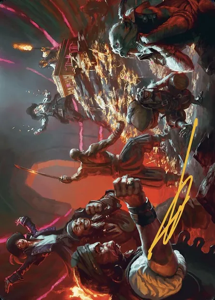 Hit the Mother Lode // Hit the Mother Lode, carte Magic ALCI 19 — extension The Lost Caverns of Ixalan Art Series