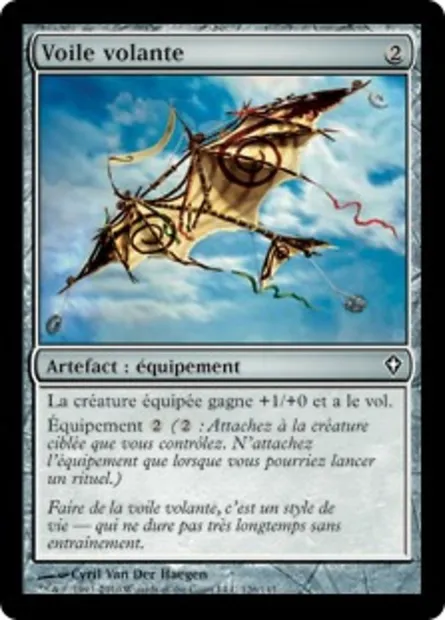 Voile volante, carte Magic WWK 126 — extension Worldwake