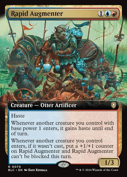 Rapid Augmenter, Magic card BLC 70 — Bloomburrow Commander set
