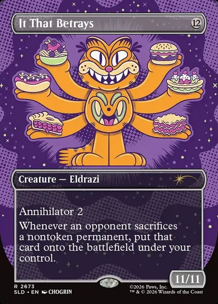 It That Betrays, Magic card SLD 2673 — Secret Lair Drop set