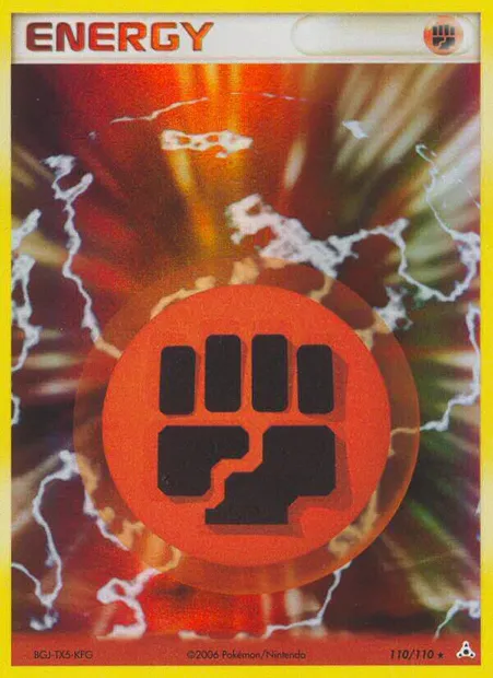 Fighting Energy, Pokémon card HP 110 — Holon Phantoms set