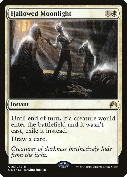 Hallowed Moonlight, Magic card ORI 16 — Magic Origins set