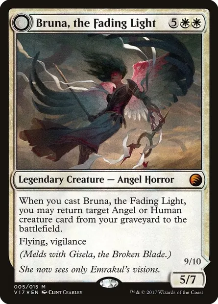 Bruna, the Fading Light, Magic card V17 5 — From the Vault: Transform set