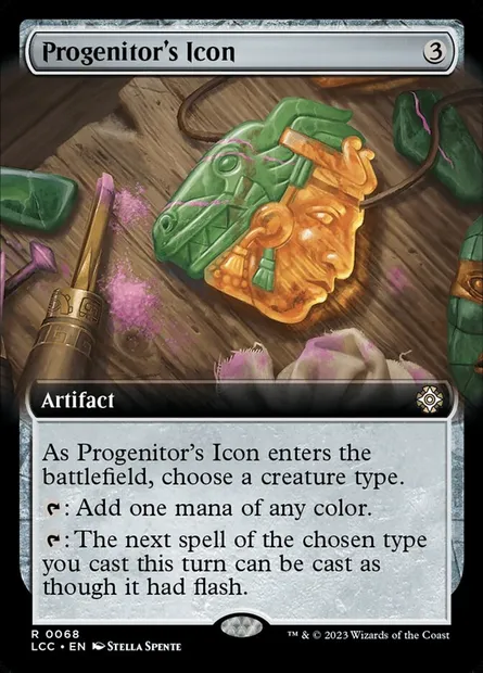 Progenitor's Icon, Magic card LCC 68 — The Lost Caverns of Ixalan Commander set