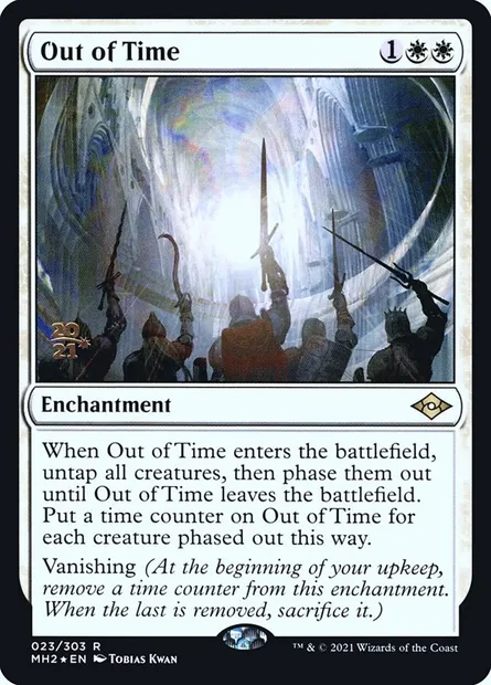 Hors du temps, carte Magic PMH2 23s — extension Modern Horizons 2 Promos