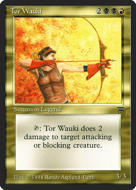 Tor Wauki, carte Magic LEG 265 — extension Legends