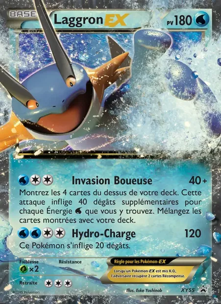 Laggron EX, carte Pokémon XY 55 — extension Promo XY
